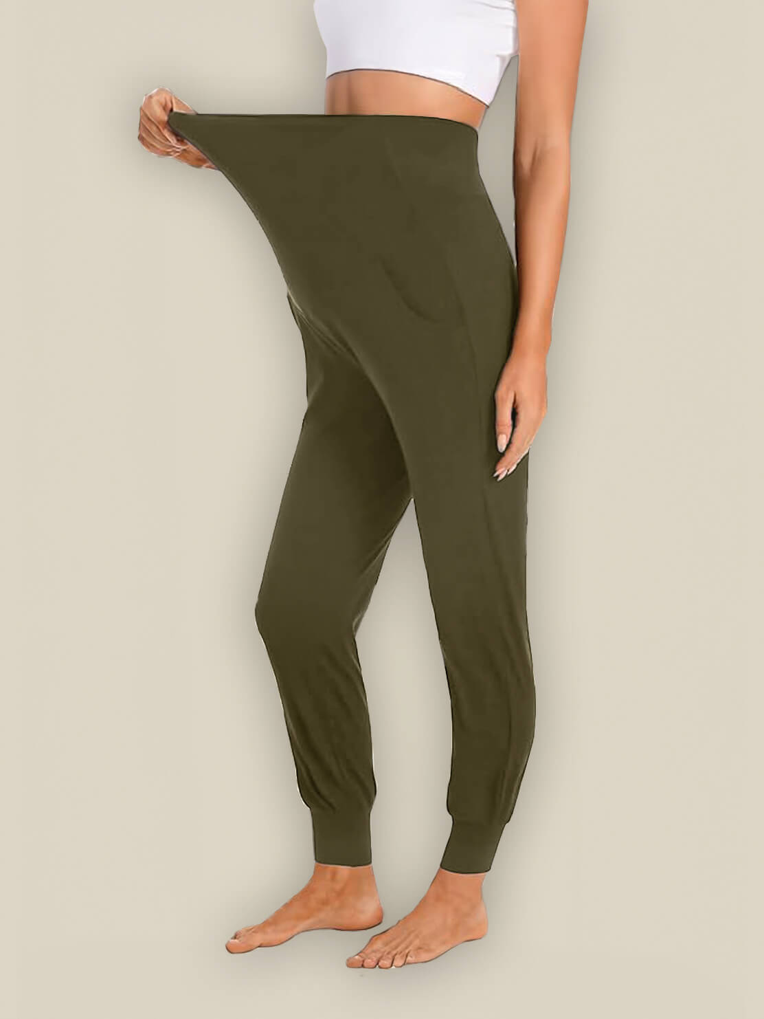 Calça Jogger MOMA - Maternidade e Pós-Parto