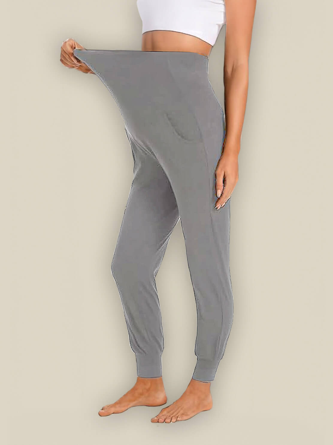 Calça Jogger MOMA - Maternidade e Pós-Parto