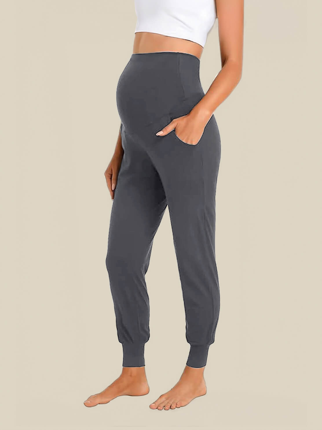 Calça Jogger MOMA - Maternidade e Pós-Parto
