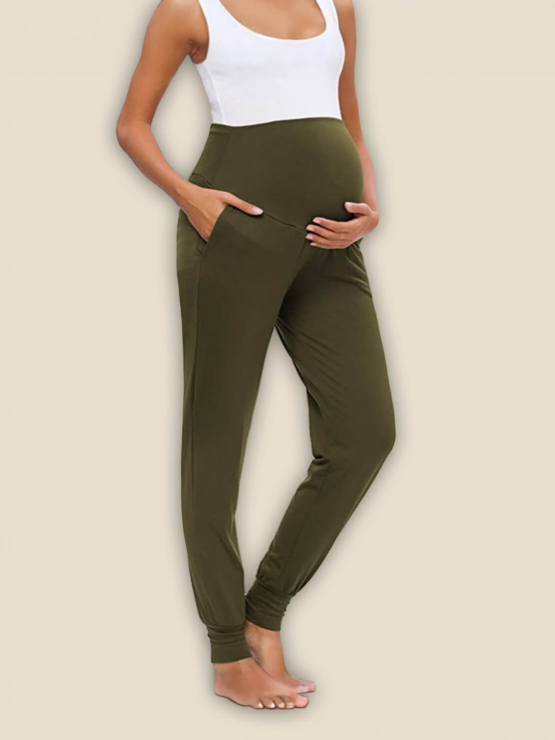Calça Jogger MOMA - Maternidade e Pós-Parto