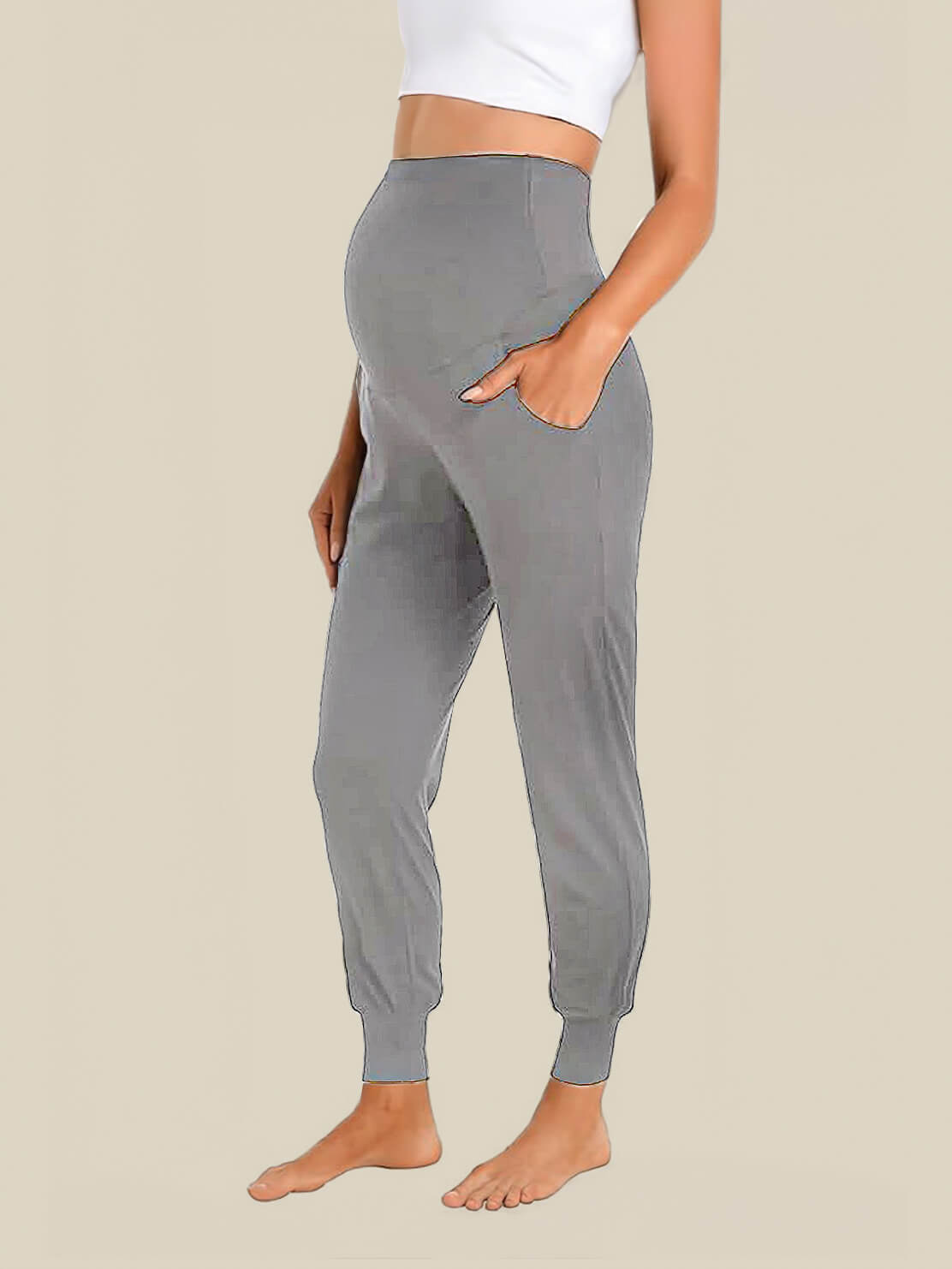 Calça Jogger MOMA - Maternidade e Pós-Parto