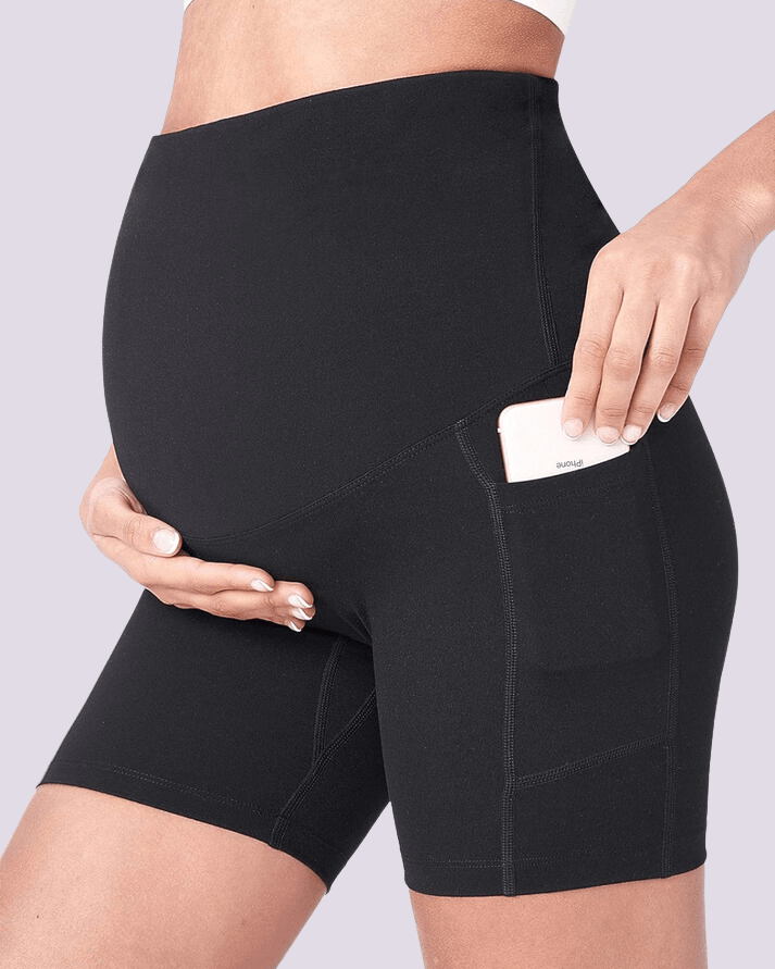 Shorts de ciclista para maternidade MOMA Cloud